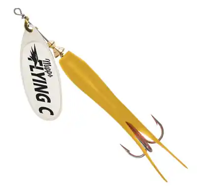 Spinner Mepps Aglia Flying C - farbe silber / nature