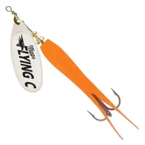 Spinner Mepps Aglia Flying C - farbe silber / orange