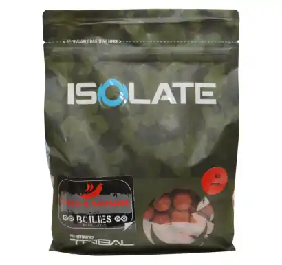 Boilies Shimano ISOLATE - Chilli & Sausage 1kg