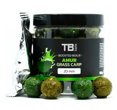 Boostered boilies TB Baits - Graskarpfen - Ø 24 mm