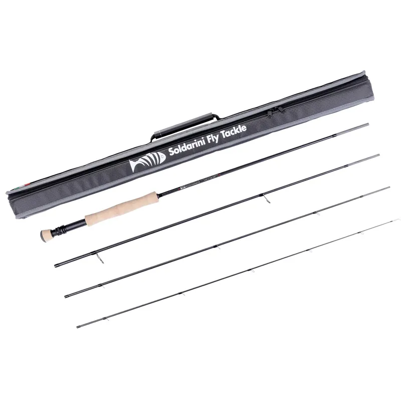 Soldarini Hydropsyche Tournament Extreme Distance Fliegenrute-                                                                                                                                                                                                                        # 7/8 - 10 ft