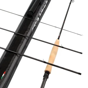Soldarini Hydropsyche Tournament Euronymph XUL Fliegenrute mit zusätzlicher Vollcarbon Spitze- # 2/3 - 10,6 ft