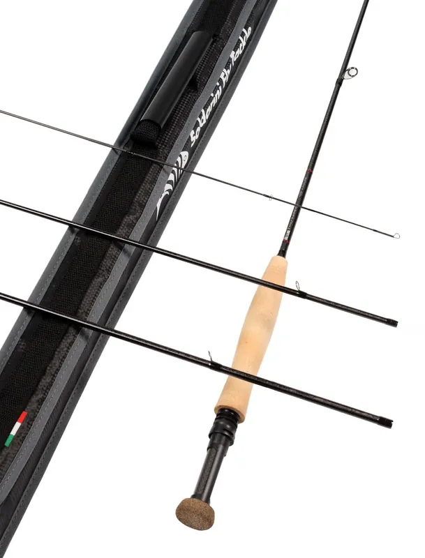 Soldarini Hydropsyche Tournament Euronymph XUL Fliegenrute mit zusätzlicher Vollcarbon Spitze- # 2/3 - 10,6 ft