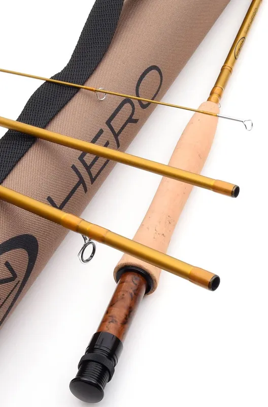 Vision Dry Hero # 4 - 8 ft Fliegenrute-