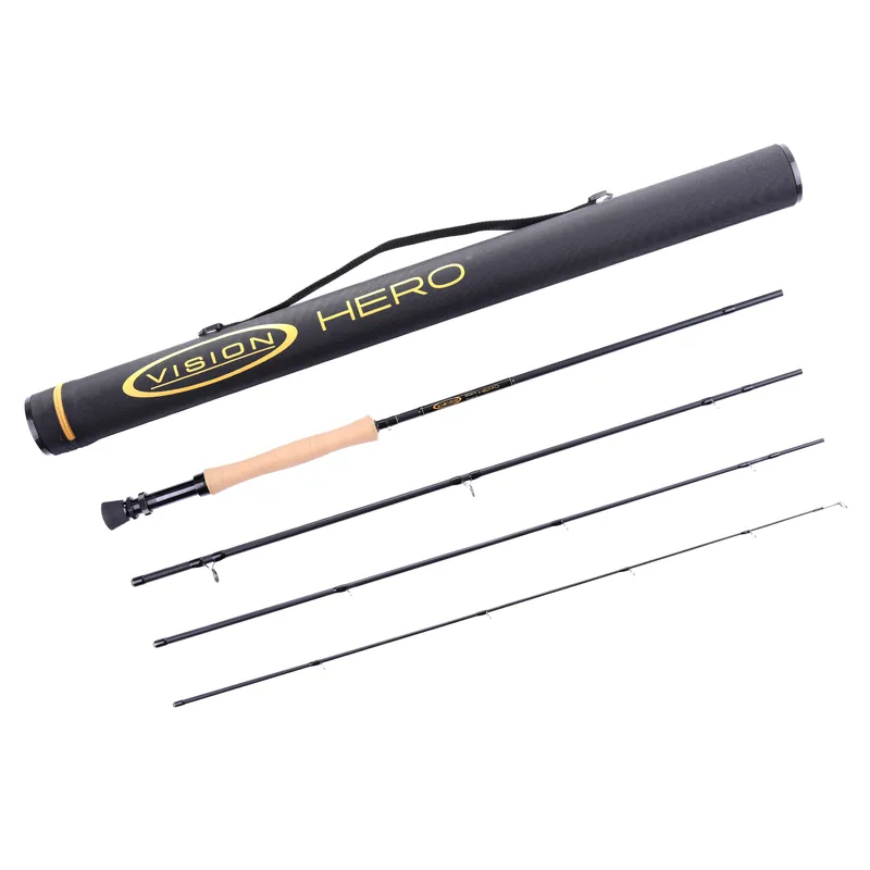 Vision Black Hero Coast special Edition Fliegenrute # 7 - 9 ft-