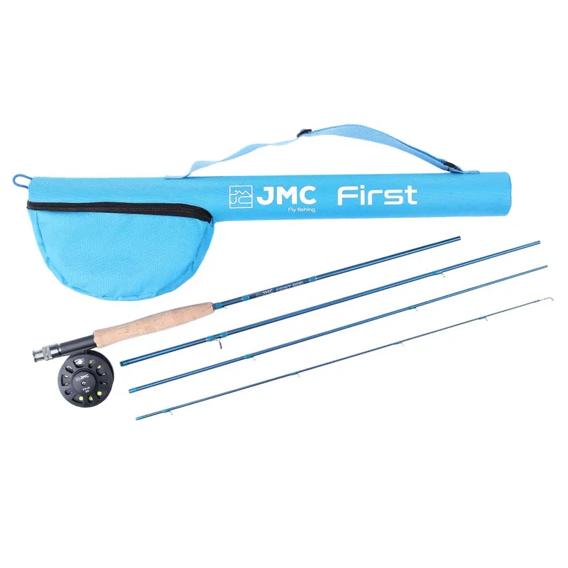 JMC FIRST Fliegenrutenset- # 4/5 - 9 ft