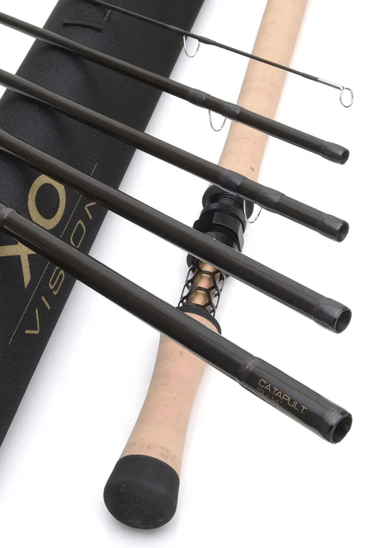 Vision XO CATAPULT 6pc Travel Zweihand Fliegenrute- # 8 - 13 ft (30-38g)