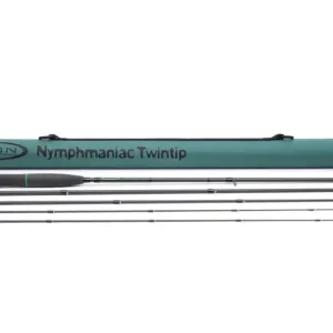 Vision NYMPHMANIAC Twintip EVA Euro Nymph Einhand Fliegenrute mit EVA Griff- # 5 - 10,9 ft