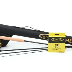 Vision HELMI Outfit Trout & Streamer Fliegenruten Set- # 4 - 8,6 ft