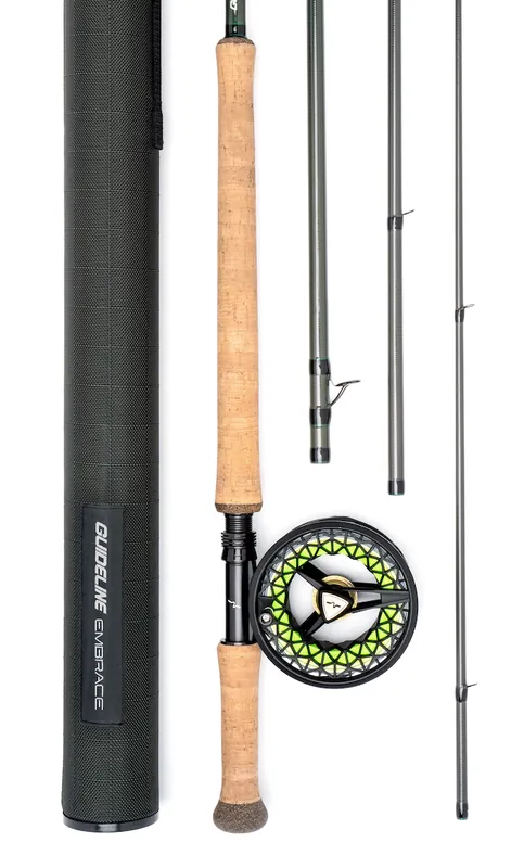 Guideline Embrace Flyfishing Kit Doublehand Zweihand Fliegenruten Set- # 7/8 - 12 ft