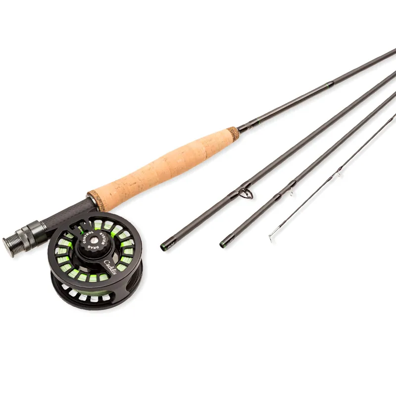 Traper Caddis Einhand Fliegenrutenset- # 4 - 8,4 ft