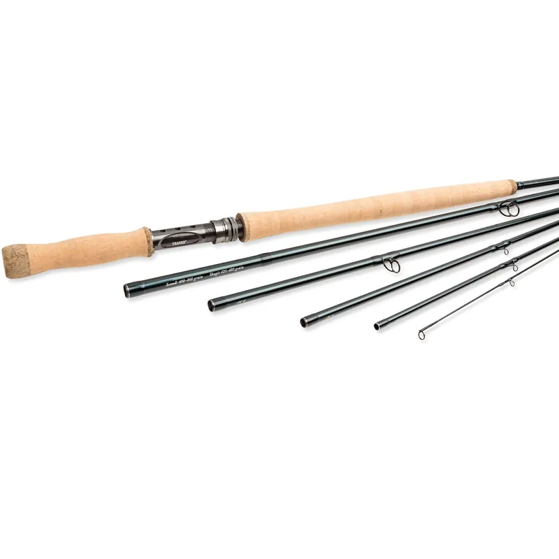 Traper Warrior Spey 6pc Travel Zweihand Fliegenrute- # 8 - 13,6 ft