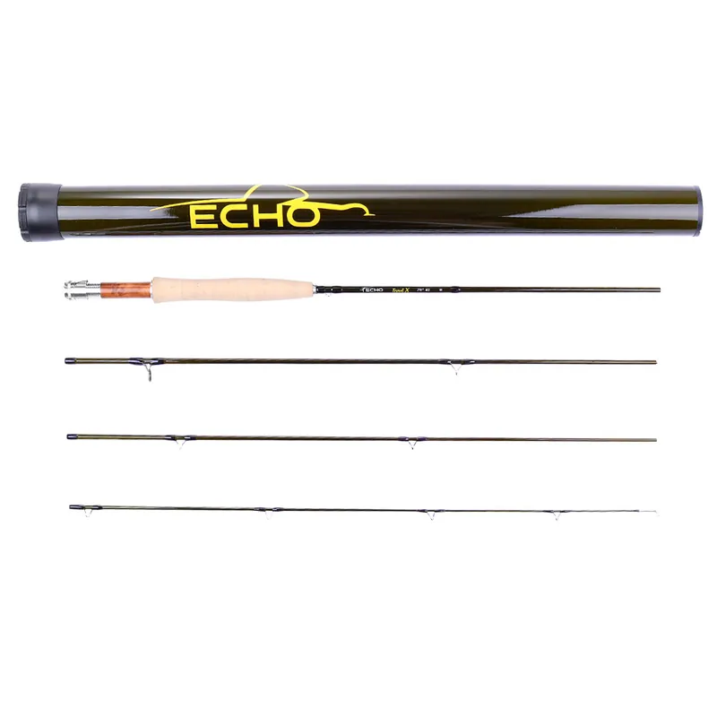 Echo Trout X Einhand Fliegenrute- # 3 - 7,6 ft