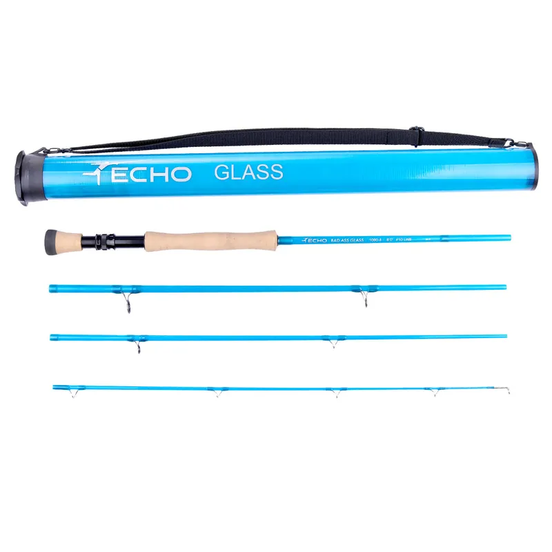 Echo BAG Quickshot (Bad Ass Glass) Einhand Fliegenrute- # 5 - 8 ft