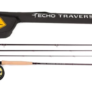 Echo Traverse Kit Set Einhand Fliegenrute- # 4 - 9 ft