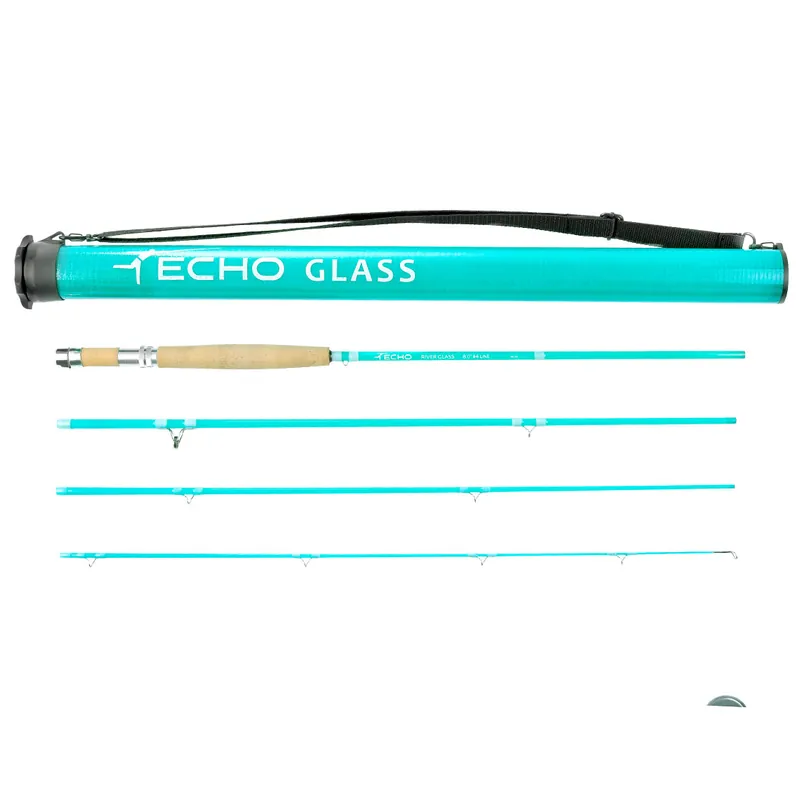 Echo River Glass Einhand Fliegenrute glacier- # 2 - 6,9 ft