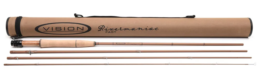 Vision Rivermaniac Medium Einhand Fliegenrute- # 3 - 9 ft