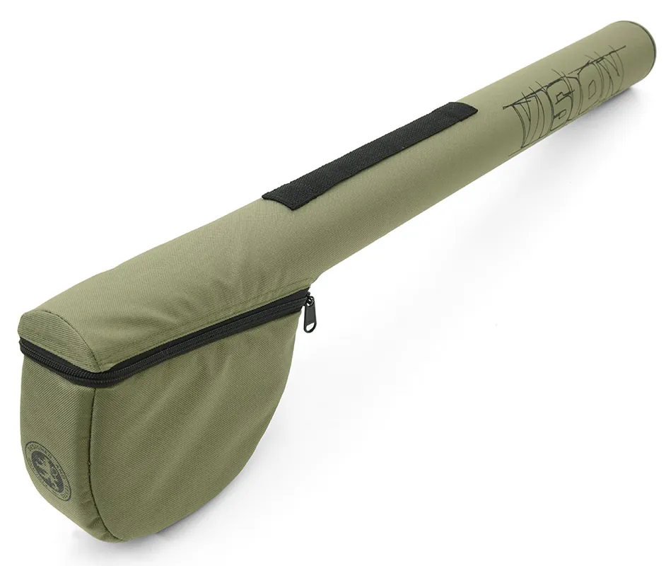 Vision Rod & Reel Tube Rutenrohr mit Aussparung olive- 74 cm