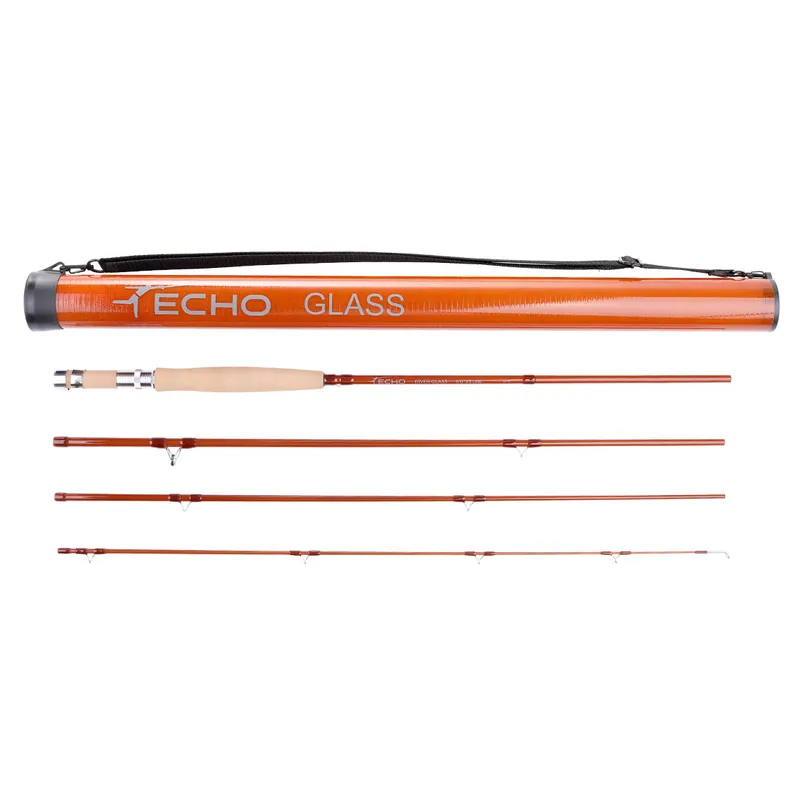 Echo River Glass Einhand Fliegenrute amber- # 2 - 6,9 ft
