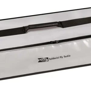 Soldarini Fly Tackle Waterproof Travel Rod Case 12ft 4pc Rutentasche-