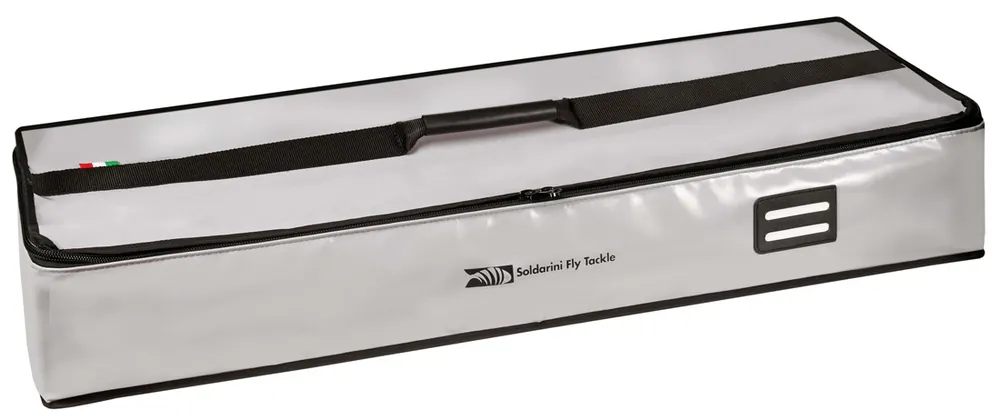 Soldarini Fly Tackle Waterproof Travel Rod Case 12ft 4pc Rutentasche-
