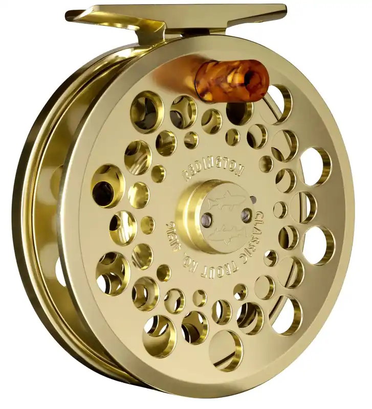 Redington Classic Trout Fliegenrollen gold- # 2/4