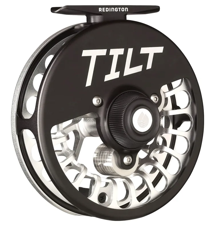 Redington TILT Euro Nymph Fliegenrolle silver black-