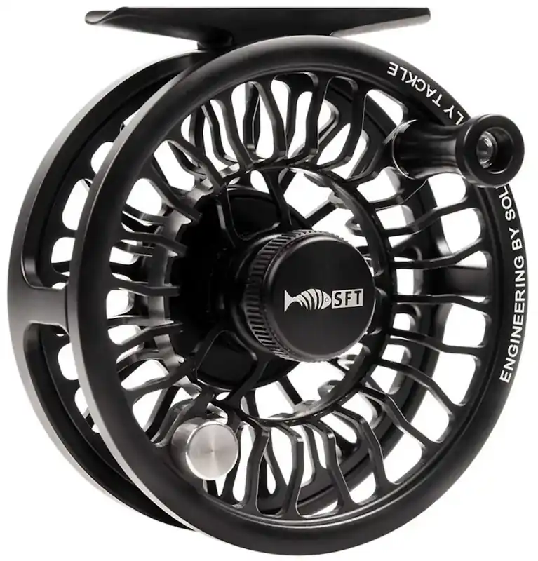 Soldarini Shadow Fullframe Euronymph Fliegenrolle matte black- # 0 - 4