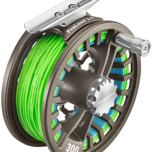 Cheeky PreLoad 2.0 Fliegenrolle mit WF- Fliegenschnur und Backing Moonstone- 350