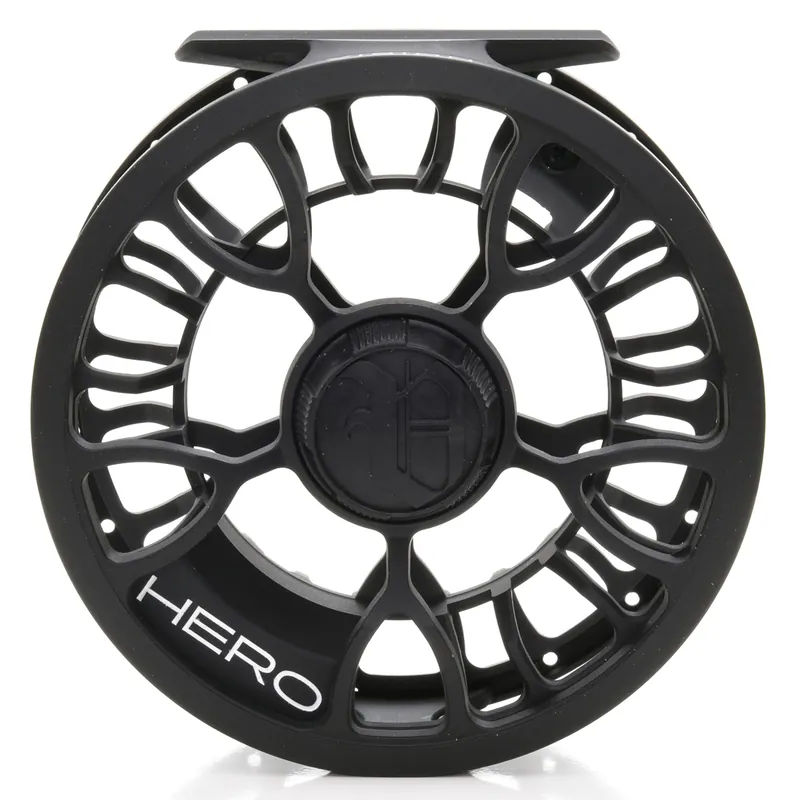 Vision Hero Fliegenrolle black-