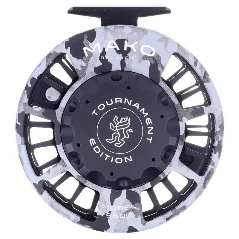 Mako Reel Co. Tournament Fliegenrolle Classic Camo Edition-                                                                                                                                                                                                                        9500