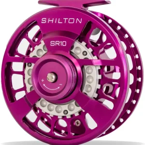 Shilton SR Series Custom Reel Purple-Purple-Titanium Fliegenrolle- SR8