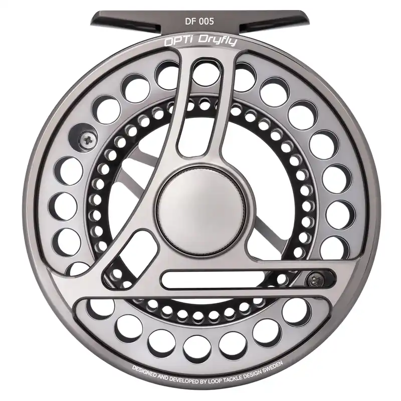 Loop OPTI Dryfly Limited Edition Fliegenrolle Mist Silver-