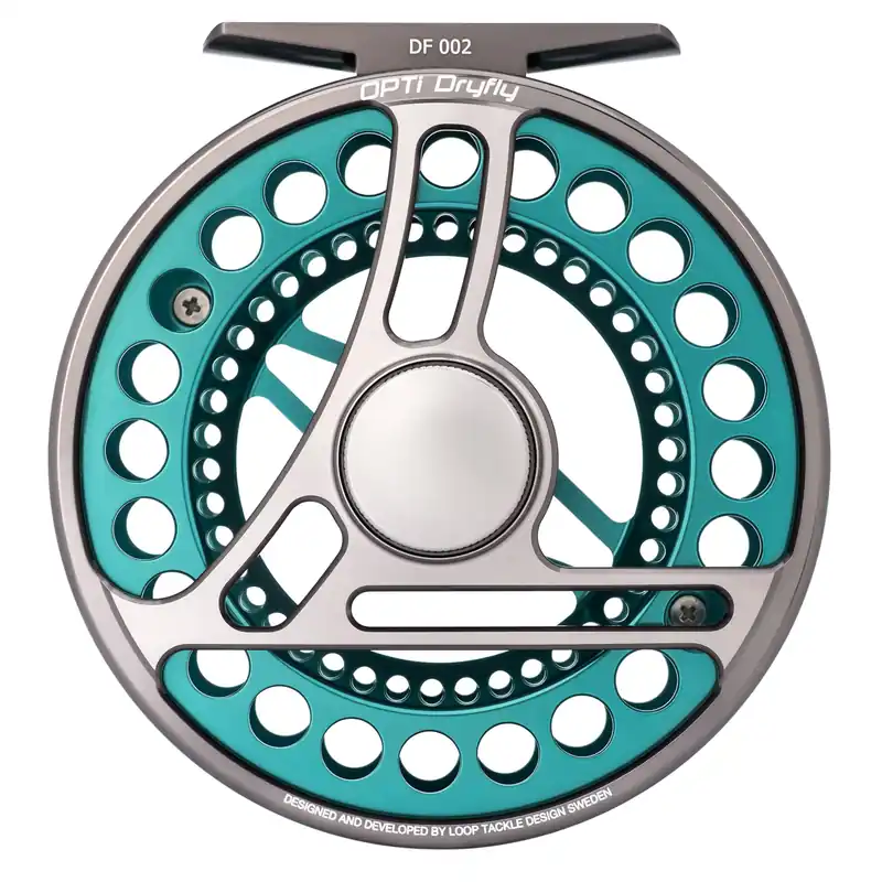 Loop OPTI Dryfly Limited Edition Fliegenrolle Aurora Turquoise-