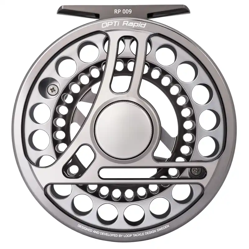 Loop OPTI Rapid Limited Edition Fliegenrolle Mist Silver-