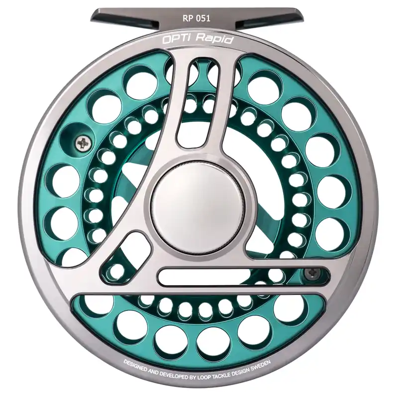 Loop OPTI Rapid Limited Edition Fliegenrolle Aurora Turquoise-