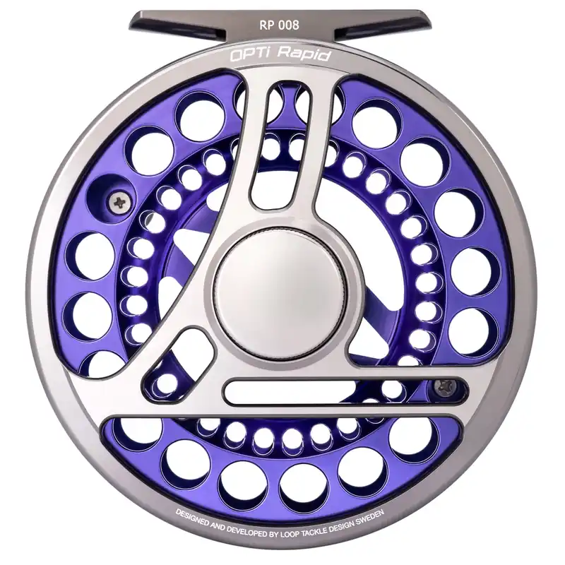 Loop OPTI Rapid Limited Edition Fliegenrolle Twilight Violet-