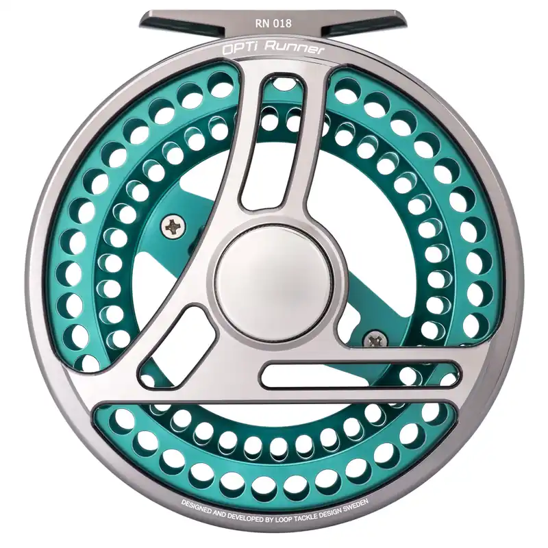 Loop OPTI Runner Limited Edition Fliegenrolle Aurora Turquoise-