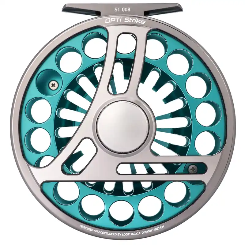 Loop OPTI Strike Limited Edition Fliegenrolle Aurora Turquoise-