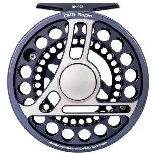 Loop Opti Rapid Fliegenrolle Storm Blue-