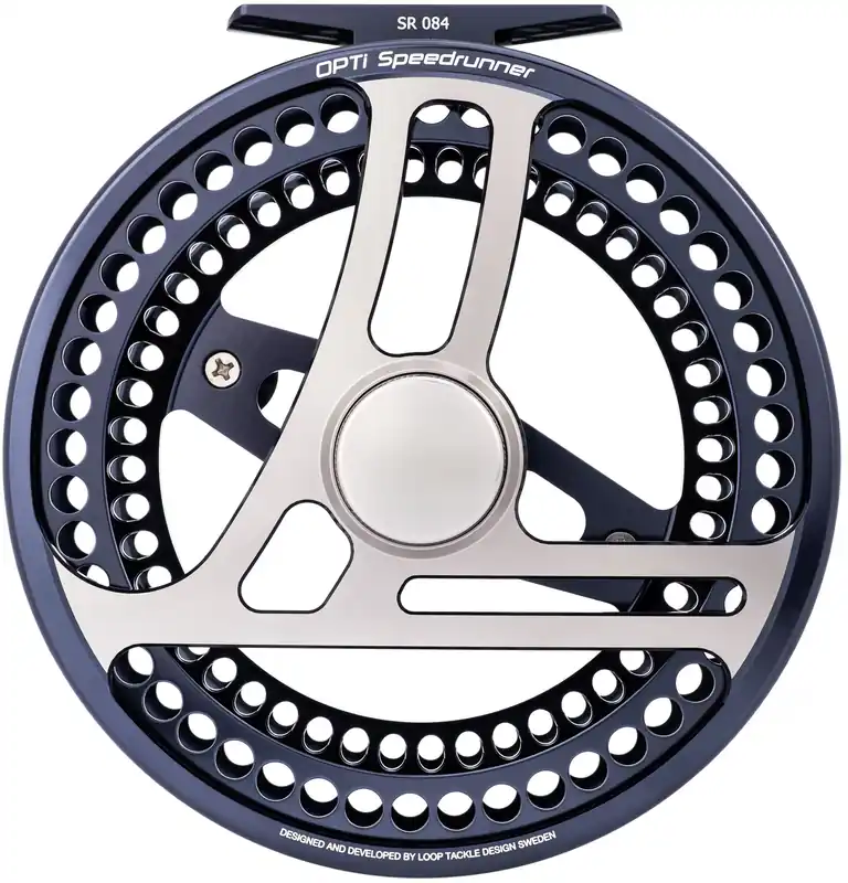 Loop Opti Speedrunner Fliegenrolle Storm Blue-