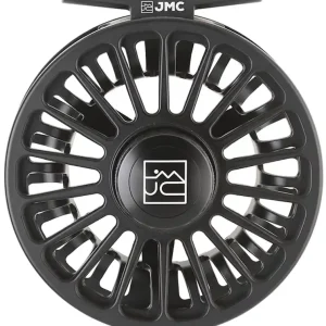 JMC Revolution LT Fliegenrolle black silver spot-                                                                                                                                                                                                                        # 68