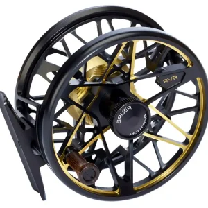Bauer RVR Fliegenrolle black gold- 2/3 (# 2 - # 4)