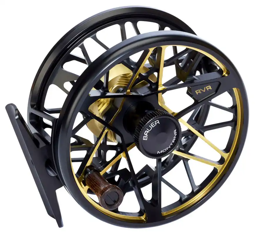 Bauer RVR Fliegenrolle black gold- 2/3 (# 2 - # 4)