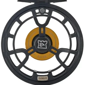 Hardy Averon Fly Reel Euro Nymph Full Frame Fliegenrolle black-