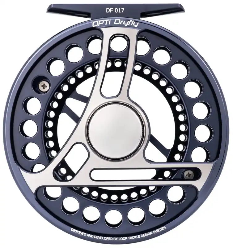 Loop Opti Dryfly Fliegenrolle Storm Blue-
