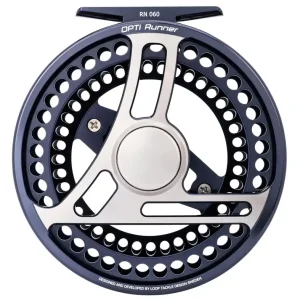 Loop Opti Runner Fliegenrolle Storm Blue-