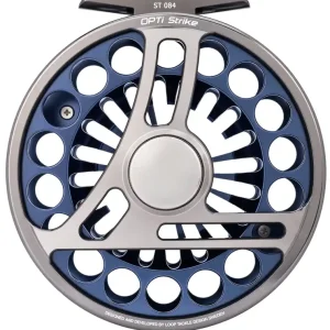 Loop Opti Strike Fliegenrolle Arctic Blue-