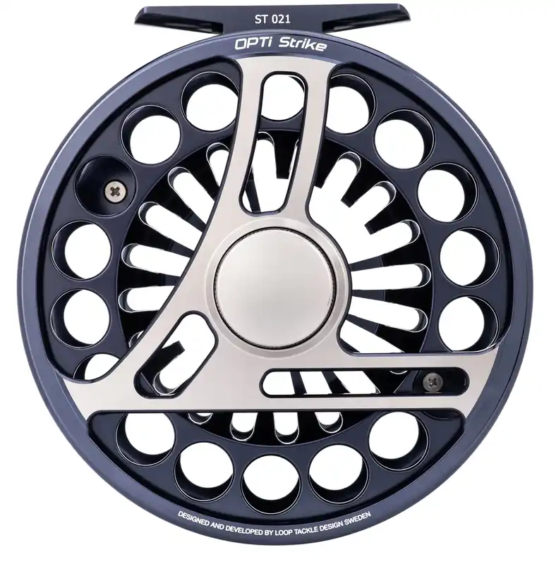 Loop Opti Strike Fliegenrolle Storm Blue-