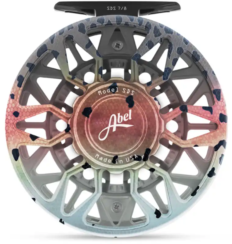 ABEL SDS # 7/8 Fliegenrolle native rainbow-